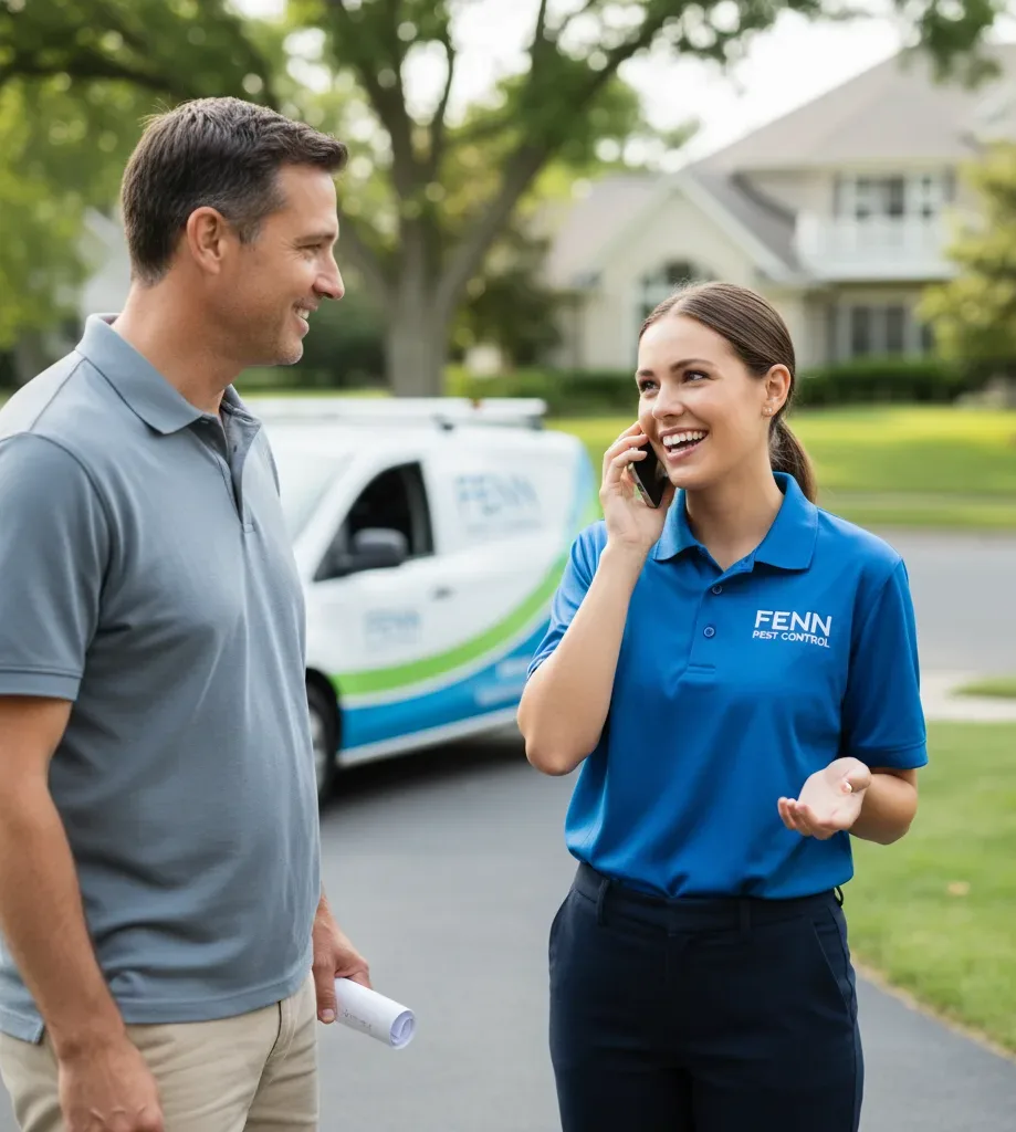 Fenn Pest Control customer support in Livingston